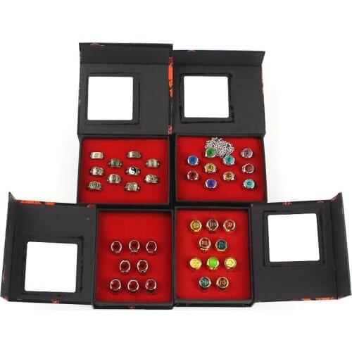 Anime Akatsuki cosplay Rings Sasori Hidan Deidara Pein metal accessories Prop