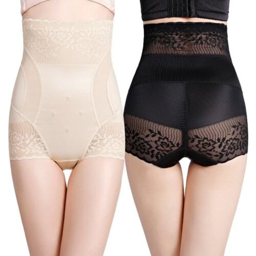 Lace Sexy Women Body Shaper Slimming Waist Trainer Corset High Waist Butt Lift Control Panties Tummy Trimmer Underwear
