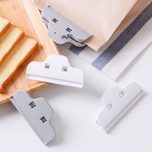 Kitchen Food Storage Bag Sealer Home Clothespin Office Paper Files Clips Plastic Sealer Clamp Snack Seal Pocket Holder