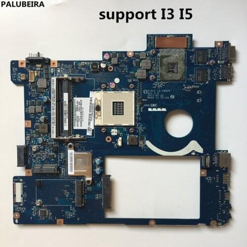 PALUBEIRA High Quality And Wholesale For Lenovo Ideapad Y570 Laptop Motherboard PIQY1 LA-6882P only support I3 I5 DDR3 100% Test