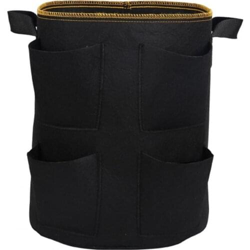 Growing Bag Reusable Heat-resistant Degradable Planting Nursery Pot Pouch Container for Home