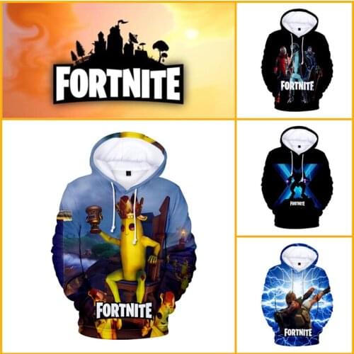 Men Sweatshirt Shoot Game 3D Hoodie Fortnite Victory Shoot Childrens Baby Clothing Jackets Women Kids Hero Tops 2021 Boys Girls