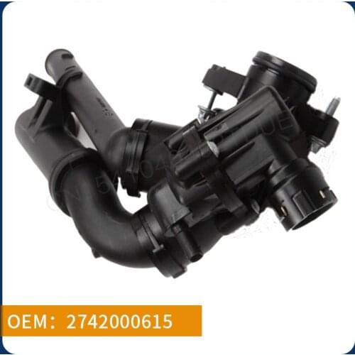 OEM 2742000615 thermostat assembly for Mercedes-Benz