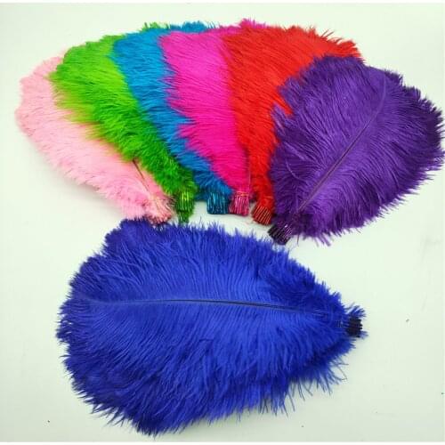 Wholesale 50ppcs/lot High Quality Ostrich Feather 30-35cm/12-14 Inches Wedding Celebration Decoration Plume