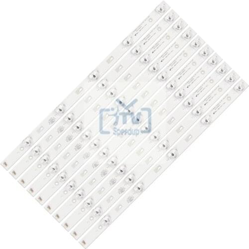 10PCS LED Backlight Strip 5 lamps4C-LB490T-ZC2 TCL49D05-ZC23AG-02 303TC490033 For TC490M02
