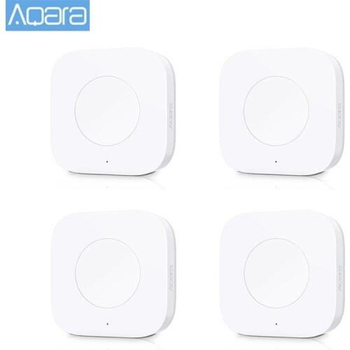 Aqara Smart Wireless Switch Key Intelligent Application Remote Control ZigBee Wireless Biult in Gyro for Xiaomi home mijia App