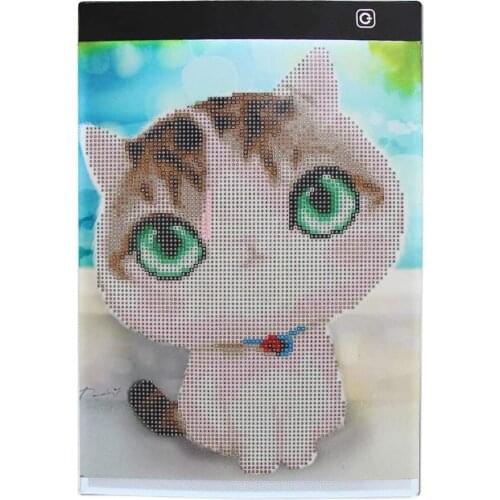 1-4PCS Super-Thin 5d Diy Diamond Painting USB Led Light Box A4 Led Drawing Tablet Digital Graphics Electronic Art Light Pad Boar