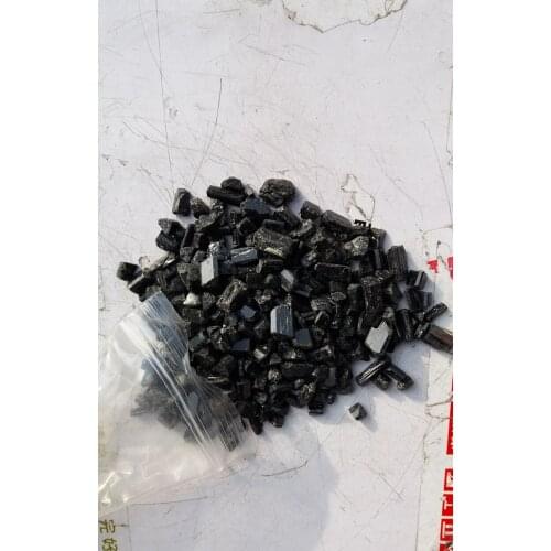 100g/pack NATURAL black Tourmaline crystal stone original small pieces