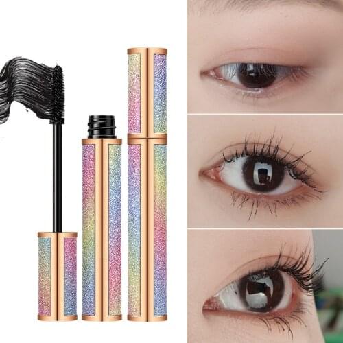 4D Natural Lengthening Starry Sky Color Mascara Eyelash Tools Cosmetic Waterproof Makeup Brushes Lashes Mascara Rimel Maquiagem