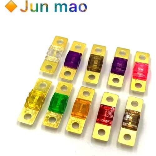 5pcs ANS FUSE 20A 30A 40A 50A 60A 70A 80A 100A 125A 150A 175A ANL Gold Plated Stud Car Fuses Mini Car Stereo Audio AFS Fuse