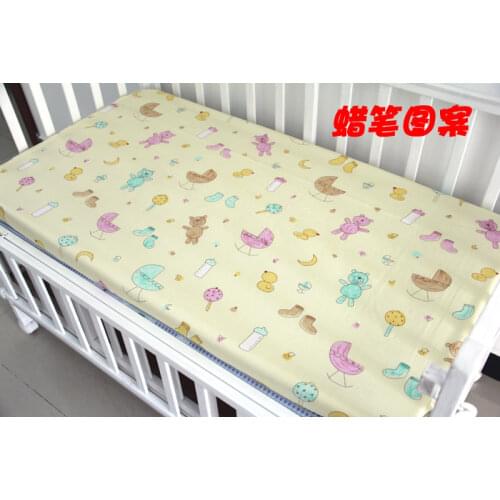 Promotion! crib bed 100% cottotton baby Bedding set ,fitted sheet, 120*60/120*70cm