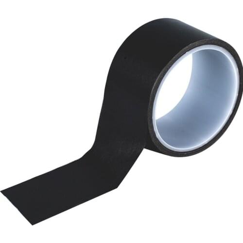 Anti-Static ESD Black PTFE Tape High Temperature Resistant Tape Insulation, Anti-Sticking And Hot Resistant Cloth Tape 10m*0.13m
