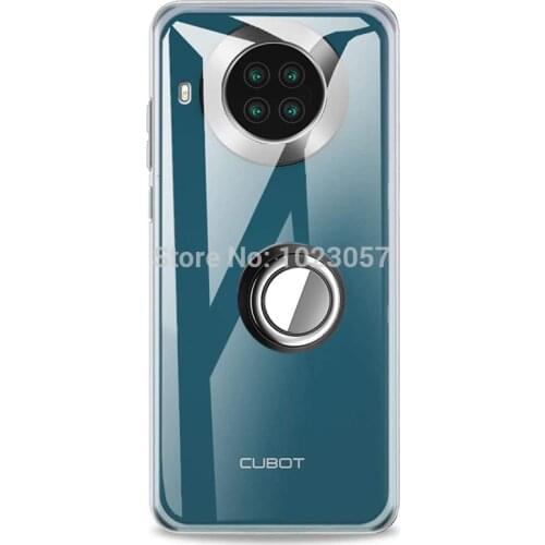 Case For Cubot Note 20 360 Rotatable Ring Kickstand Finger Holder Soft TPU Shockproof Case For Cubot Note 20 Pro Coque