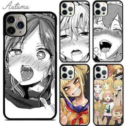 Hentai Harajuku Anime Girl Phone Case for iPhone 11 12 Pro Max mini X XR XS SE 2020 5 6 7 8 Plus Samsung Galaxy S8 S9 S10 Cover
