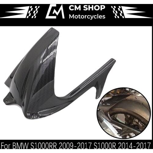 For BMW S1000RR S 1000 RR Black Carbon Fiber Rear Wheel Fairing Rear Wheel Fender 2009-2018 2010 2011 2012 2013 2014 2015