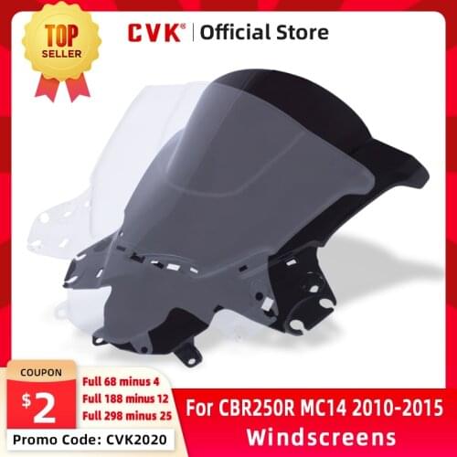 CVK Windshield Spoiler Windscreen Air Wind Deflector For HONDA CBR250R CBR250 CBR 250 R MC14 2010 2011 2012 2013 2014 2015