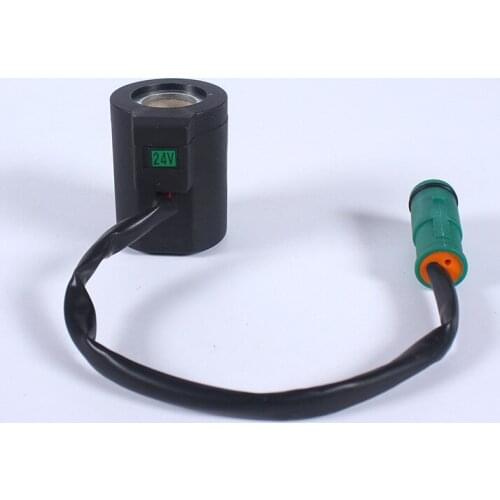 D6D 24V Solenoid Coil VOE14527267 14527267 For Volvo EC140 EC160 EC210 EC240 EC290 EC360