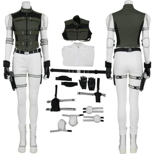 Black Women Yelena Natasha Cosplay Costume Adult Women Jumpsuit Battle Uniform Outfit Halloween Costume