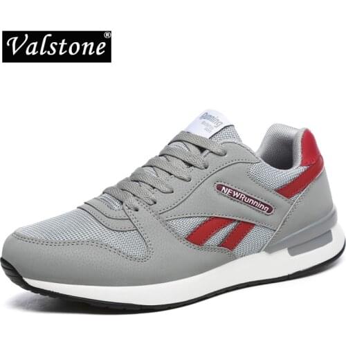 Valstone Quality Mens sneakers Mesh air Gym Shoes Casual Trainers Women Breathable Outdoor Walking Shoes light weight antiskid
