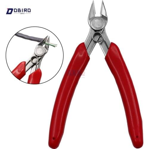 DBIRD KM-037 Electrical Wire Cable Cutters Cutting Side Snips Flush Pliers Nipper Hand Tools