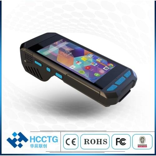 Multifunctional Integrated Printing Handheld NFC 2D 1D Barcode Scanner Android PDAS T980