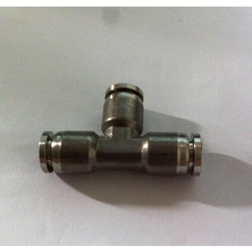 Tube size 4mm stainless steel socket weld union tee fitting pneumatic fitting