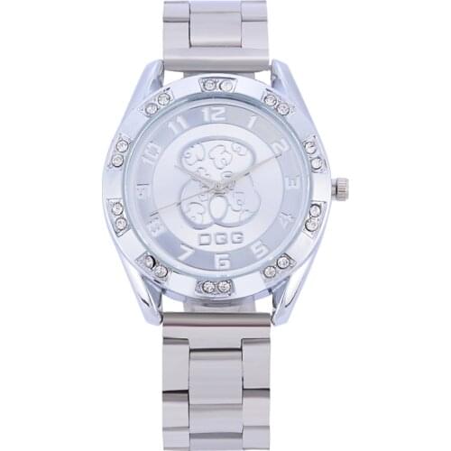 Reloj mujer 2019 New Fashion Women Watches Luxury Crystal Rhinestone Stainless Steel Quartz WristWatch Gift Relogios Femininos