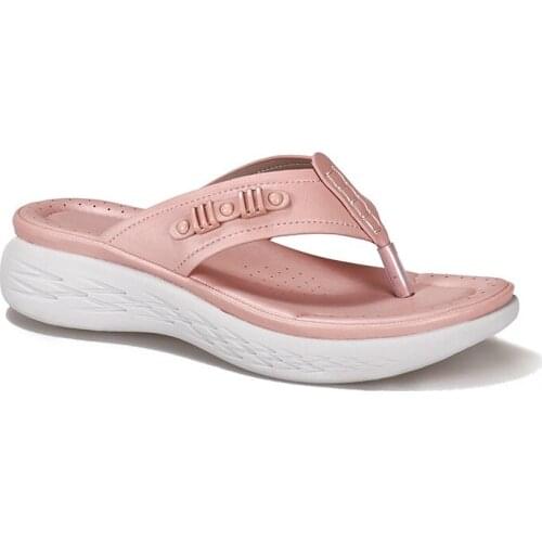 New Pattern Summer Women Clip Toe Sandals Female Solid Casual Shoes Rome Wedges Thong Slippers Comfortable Ladies Footwear
