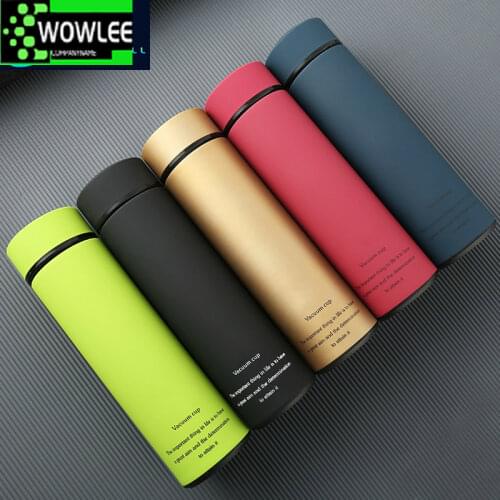 500ML Thermos Tea Mug With Strainer Vacuum Flask With Filter Stainless Steel Thermal Cup Coffee Mug Water Bottle Office Cup
