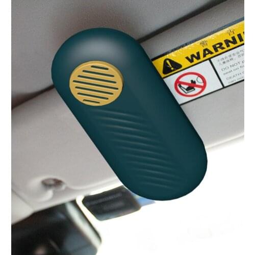 Universal Car Interior Glasses Case Protection Abs Sunglasses Storage Box With Aromatherapy