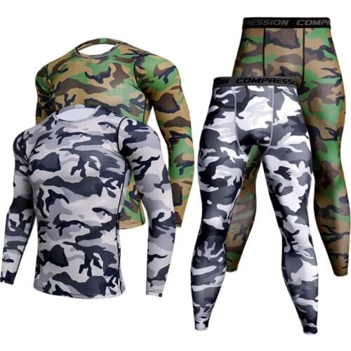 High Quality Skiing Underwear Set Winter Sport Underwear Running Tights Suit Comprehensive Training Compressed Clothes