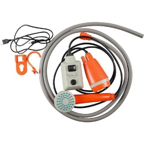 1pcs Caravan Accessories Car Water Gun Pump Travel Pet Dog Take Shower Set RV Camper Outdoor Handheld Portable Shower Tool