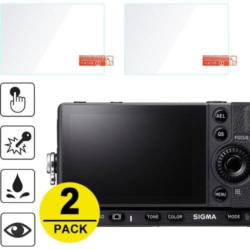 2x Tempered Glass LCD Screen Protector for Sigma fp Mirrorless Digital Camera