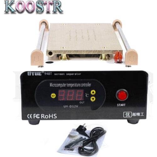7"inch LCD Screen Separator Splitter Preheat Separate Machine for Phone Repair Tools 110V 220V 400W 190*110mm Preheating Plate