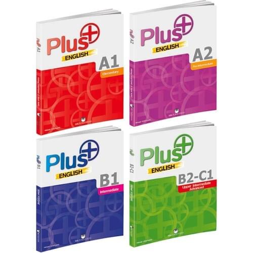 A1 + A2 + B1 + B2-C1 English Grammar Book Set-Mk Publications (Common European Framework of Reference)