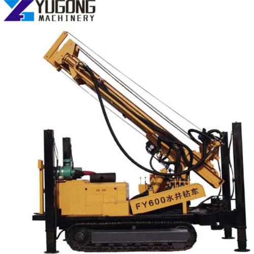 YG-200 200m Crawler Drilling Rig Electric Underground Deep Water Borehole Drilling Machine /Water Well Rotary Drilling Rig