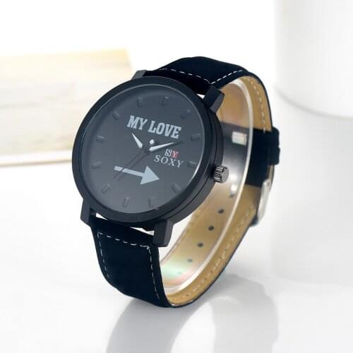 2021 Fashion Wrist Watch SOXY Luxury Brand Male Quartz Watch Sale Items Big Face Boys Leather Designer Watches Men Montre Homme