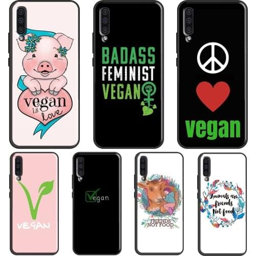 Veganism Vegan Quote Phrase Case For Samsung A32 A52 A72 A12 A42 A20S A30S A40 A50 A70 A21S A11 A31 A41 A51 A71 Cover
