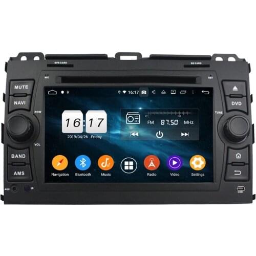 DSP PX6 4gb+64gb Android 10 Car Radio DVD GPS Head Unit for Toyota Land Cruiser Prado 120 2005-2010 Stereo Multimedia Player