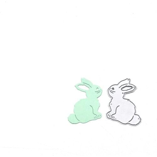 Julyarts Rabbit Cutting Dies New arrival Craft Supplies For Card Making DIY Scrapbooking Cardstock Die Cut Stencil