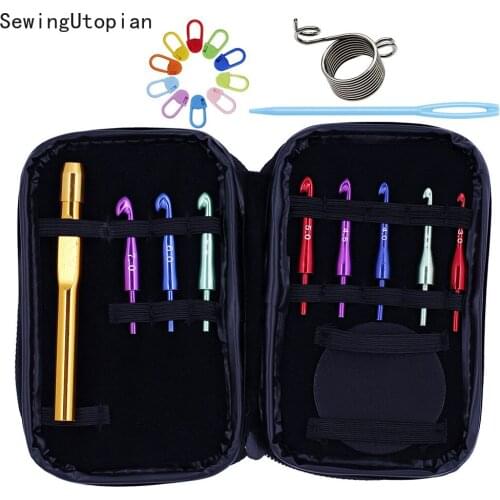 Crochet Hook Head Knitting Weaving Needle Detachable Hook Needle Sweater Crochet Tool Crochet Hook DIY Knitting Tools Kit
