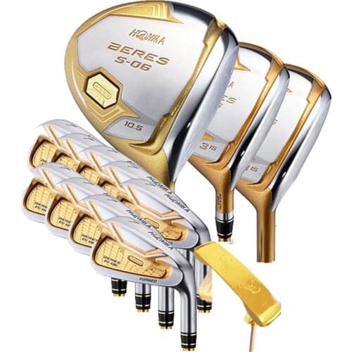 New Golf Club HONMA S-06 4 star Golf complete clubs Driver+Fairway Wood+Irons+Putter Graphite Shaft cover freeshipping