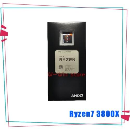 New AMD Ryzen 7 3800X R7 3800X 3.9 GHz Eight-Core Sixteen-Thread CPU Processor 7NM L3=32M 100-000000025 Socket AM4