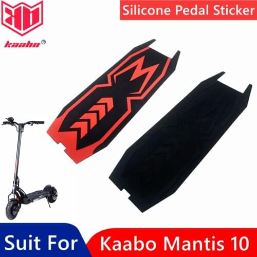 Original Silicone Mat For Kaabo Mantis Electric Scooter Skateboard Hoverboard Abrasive Paper Parts Red Black Spare Accessories