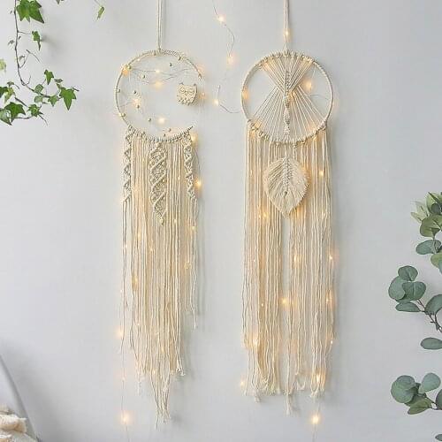Hand-Woven Dream Catcher Wall Hanging Nordic Room Decoration Home Boho Decoration Ornament Dreamcatcher