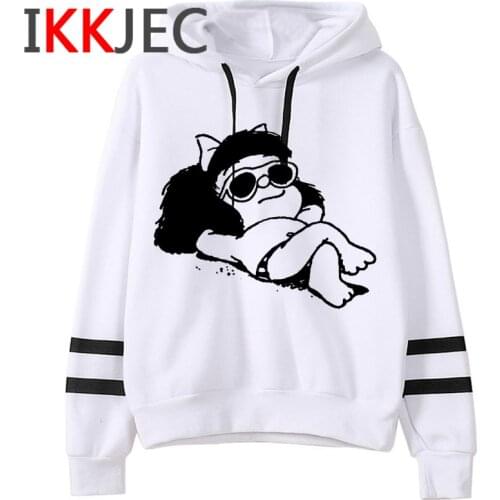 Mafalda hoodies women streetwear 2021 women pullover harajuku 2020
