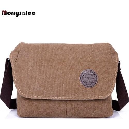 2020 Canvas Messenger Bags High Quality Men HandBag Classical Male Shoulder Crossbody Bag Fashion Casual Bag