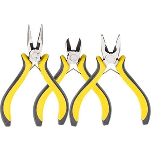 50% Hot Sales!!! Portable Long Nose Diagonal Electrician Pliers Cable Wire Cutter Repair Tool