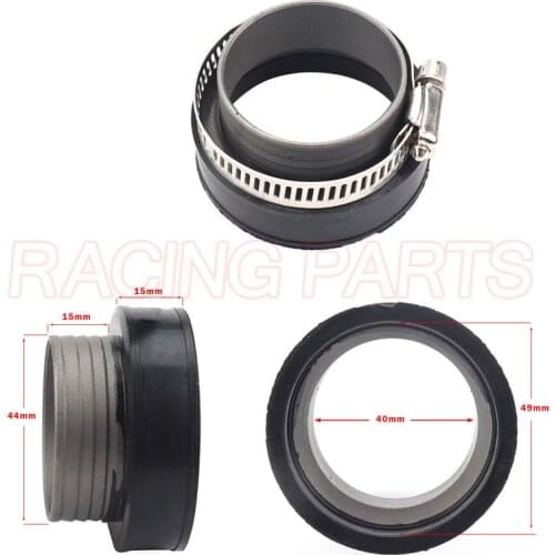 Motorcycle 45mm Air Filter Adapter For PWK 21 24 26 28 30 32 34mm Carburetor