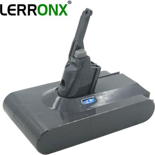 Cordless Vacuum Cleaner Rechargeable Battery 21.6V 3600mAh Li-ion replacement battery for Dyson V8 Absolute V8 Fluffy V8 Animal